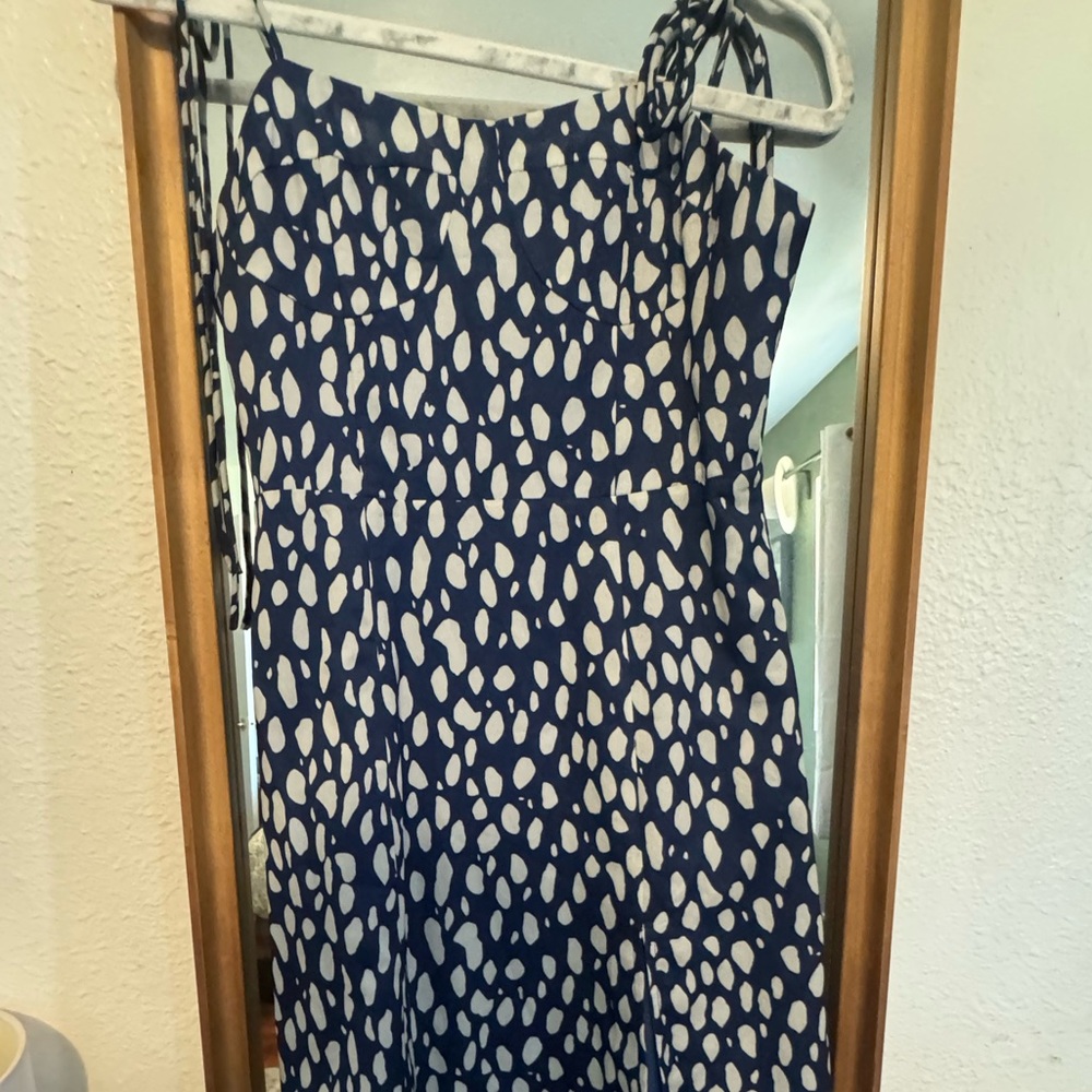 Midi print dress